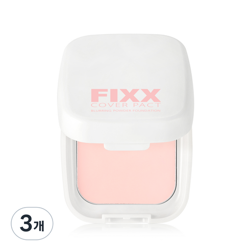 쏘내추럴 파우더포룸 픽스 커버 팩트 6.5g, 피치 핑크, 3개