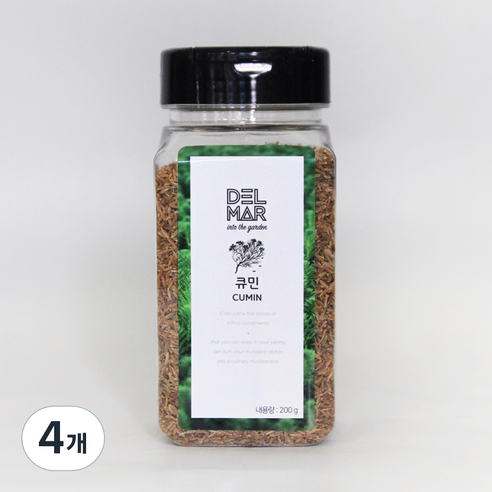 딜리셔스마켓 큐민홀, 200g, 4개