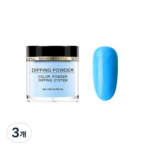 야광 샤이니 네일 파우더 10g, 01, 3개