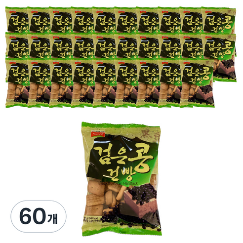 제주농연 검은콩 건빵, 80g, 60개