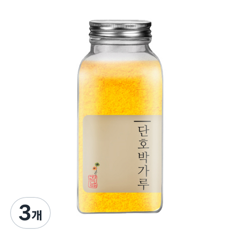 허브나래 국내산 단호박 가루 분말 조미료, 3개, 90g