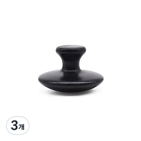 휴대용 블랙 스크래핑 보드 마사지 스틱 008, 3개