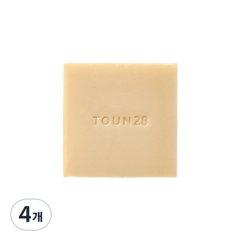 톤28 얼굴 씻을거리 S15 프로폴리스 꿀 탄력영양 클렌징 비누, 100g, 4개