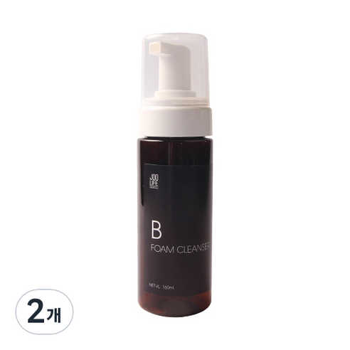 주라이프네츄럴 주앤솝 블랙빈 클렌징폼, 150ml, 2개