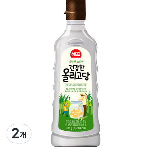해표 건강한 올리고당, 700g, 2개