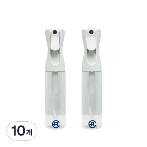 에어라파 분무기 300ml, 크리스탈화이트, 10개