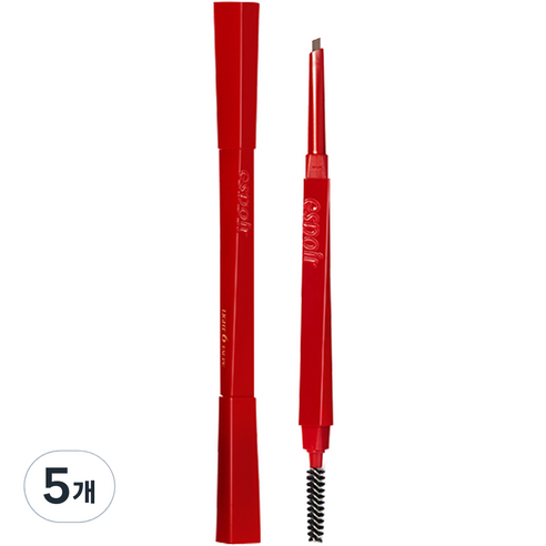 에스쁘아 더브로우 밸런스 펜슬 0.1g, 6호 라이트 토프, 5개