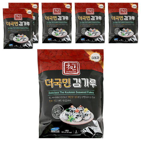 더국민 김가루 골드, 400g, 6개