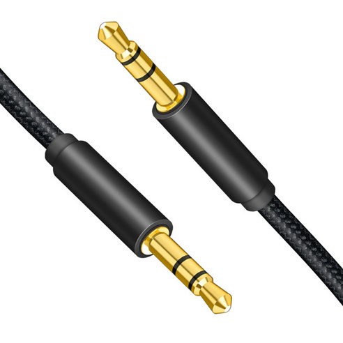 홈플래닛 3.5mm AUX 스테레오 오디오 케이블, 1개, 2m