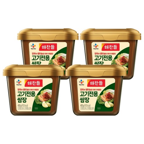고기전용 쌈장, 450g, 4개