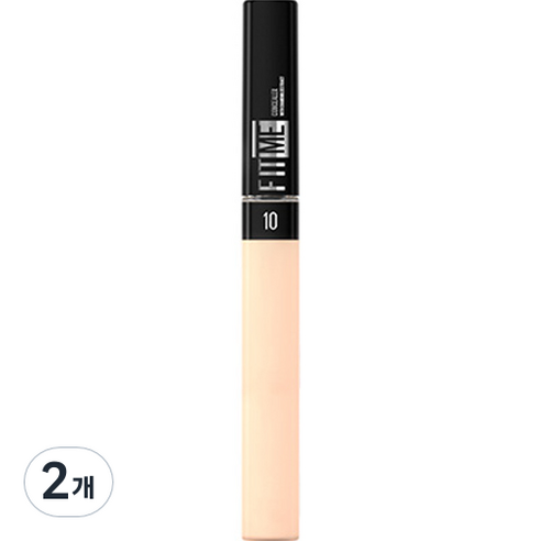 메이블린 뉴욕 NEW 핏미 컨실러 6.8ml, 10 라이트, 2개