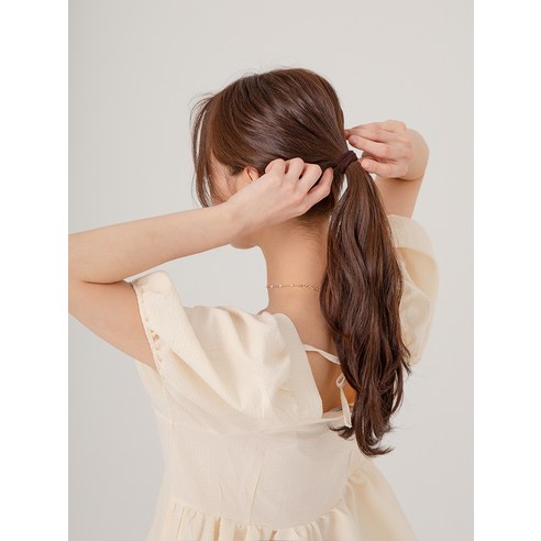 섬세한 아름다움을 더하는 마법, 아피나르 곱창밴드 머리끈