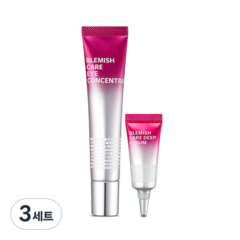 아이소이 블레미쉬 케어 아이 컨센트레이트 민감 다크 아이크림 17ml + 딥 케어 세럼 5ml, 3세트