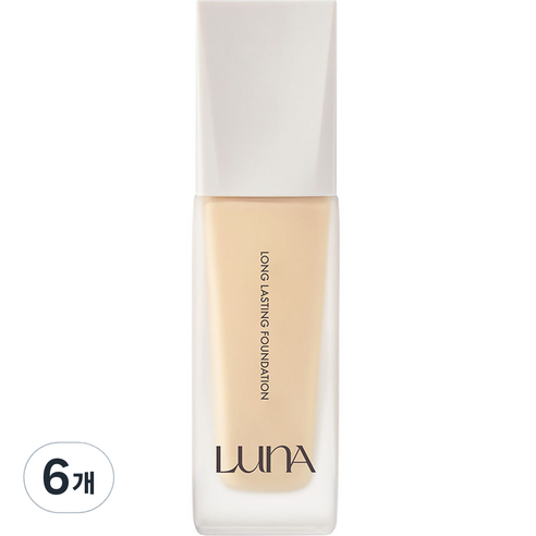 루나 롱래스팅 파운데이션 30ml, 22호 베이지, 6개