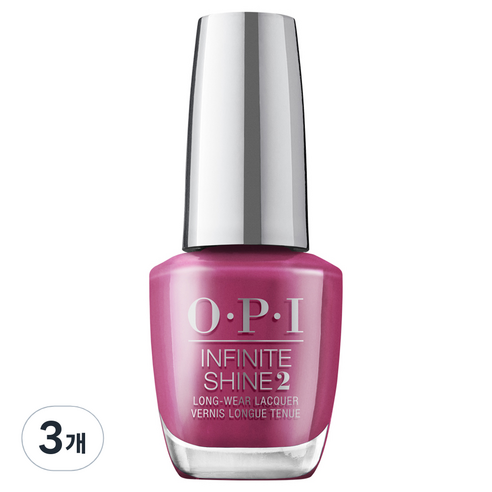 오피아이 인피니트샤인 매니큐어 HRP21, Feelin'' Berry Glam, 15ml, 3개