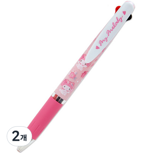 제트스트림 산리오 3색 볼펜 0.5mm, 마이멜로디, 2개