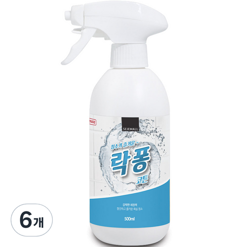 락퐁 코튼 분사형, 500ml, 6개