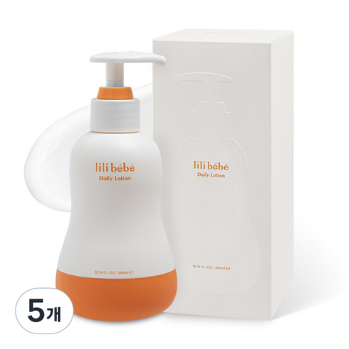 릴리베베 데일리 베이비 로션 300ml, 5개