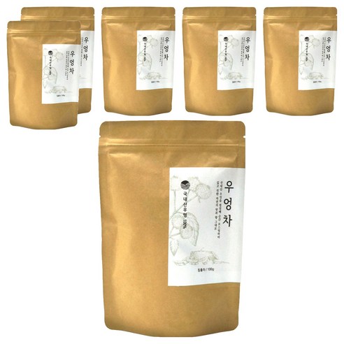 자연지애 볶은 우엉차, 100g, 1개입, 6개