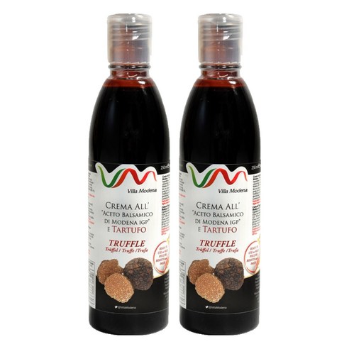 빌라모데나 발사믹 크림 트러플 버섯 소스, 250ml, 2개
