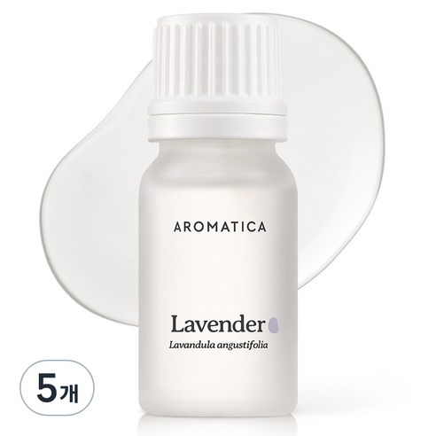 아로마티카 라벤더 에센셜 오일, 10ml, 5개