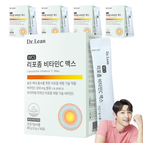 닥터린 리포좀 비타민C 맥스, 60g, 5개