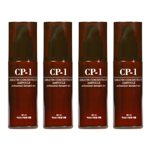 씨피원 케라틴 극손상 모발용 헤어앰플, 80ml, 4개