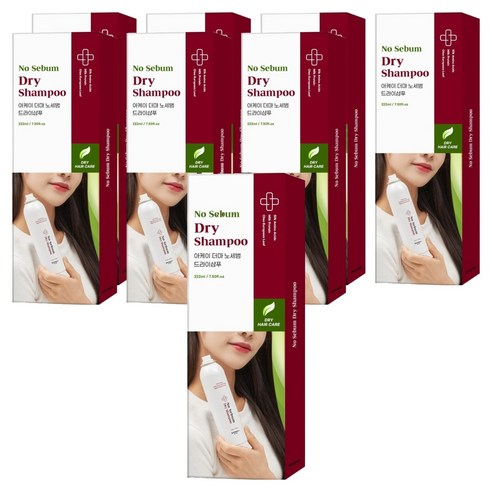 아케이 노세범 헤어 드라이샴푸 프레쉬 우디머스크향, 222ml, 8개