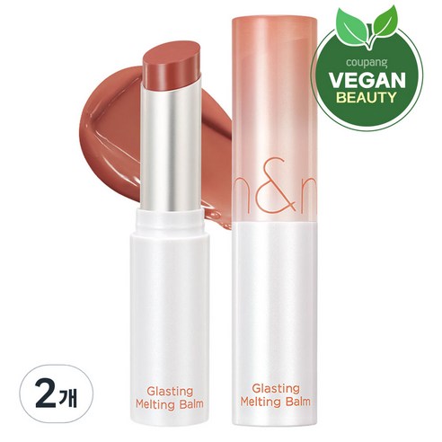 롬앤 글래스팅 멜팅 밤, 05 누가 샌드, 3.5g, 2개