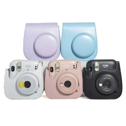 폴라로이드 스타일의 매력과 현대적인 기능성을 갖춘 클리니스 폴라로이드 파우치 미니 카메라 가방
