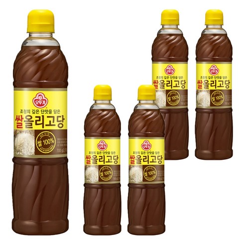오뚜기 쌀올리고당, 700g, 5개