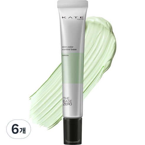 케이트 스킨 컬러 컨트롤 베이스 24g, 6개, GREEN