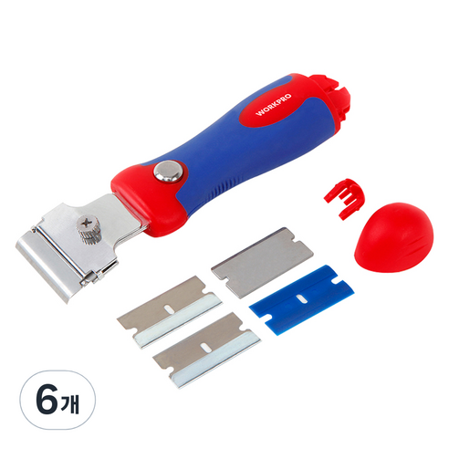 워크프로 스크래퍼 160 x 37 x 21 mm WP219004, 6개