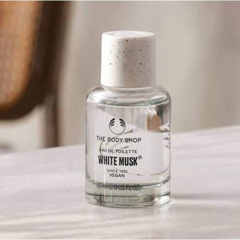 포근함과 은은함으로 완성하는 나만의 시그니처 향, 더바디샵 화이트 머스크 오 드 뚜왈렛