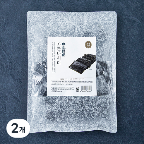 어식백세 자른다시마, 300g, 2개