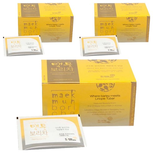 꽃뫼 맥문동보리차, 1.5g, 30개입, 3개