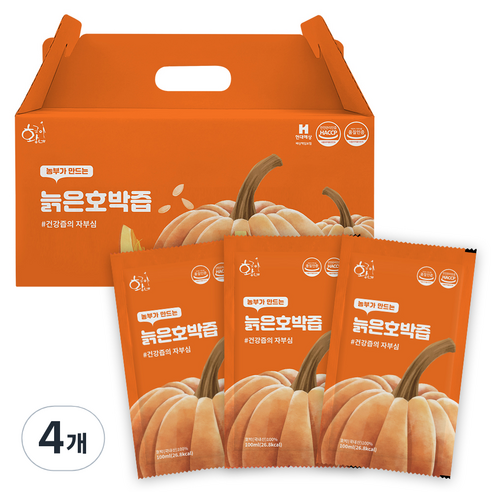 황금이네 늙은 호박즙, 3L, 2개