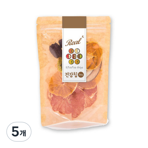 디톡톡 건조 과일 건강칩, 30g, 1개입, 5개