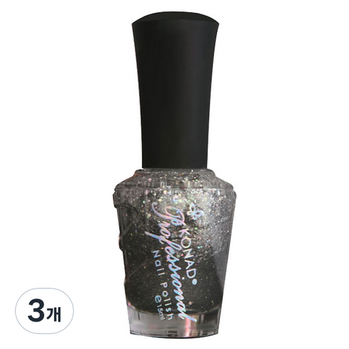 코나드 프로페셔널 레귤러 네일 폴리쉬 15ml, 다이아몬드 그레이펄, 3개