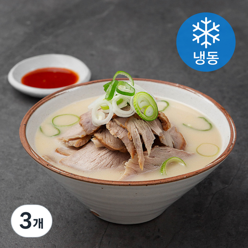 복선당 제주 돔베고기 국밥 2인분 (냉동), 500g, 3개