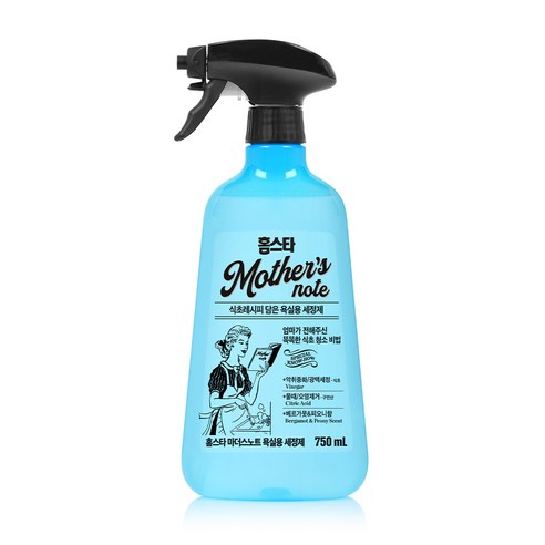홈스타마더스노트 욕실용 세정제, 750ml, 1개