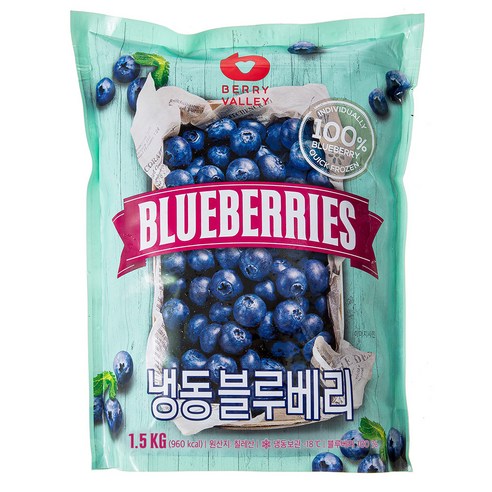 베리벨리 칠레산 냉동 블루베리 - 신선한 맛과 새콤달콤함을 갖춘 과일