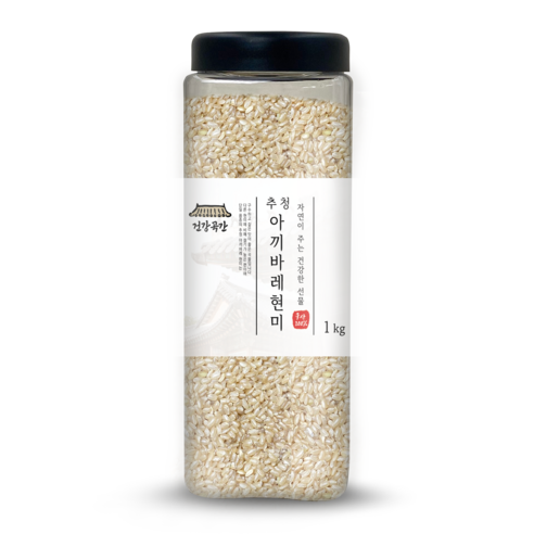 건강곡간 2023년산 햇곡 추청 아끼바레 현미, 1kg, 1개