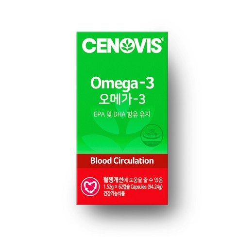 노비스라라 추천상품 세노비스 오메가 3: 심혈관 건강을 위한 필수 영양소 소개