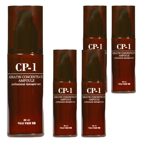 씨피원 케라틴 극손상 모발용 헤어앰플, 80ml, 5개
