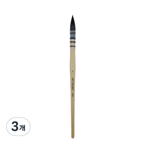 아트시크릿 Mop 20 RQ 청설모모 브러쉬, 2호, 3개