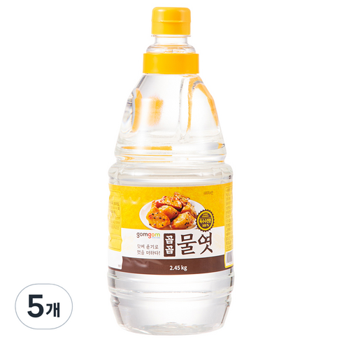 곰곰 물엿, 2.45kg, 5개