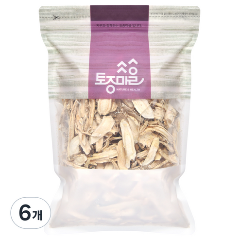 토종마을 국산 도라지 편길경, 300g, 6개