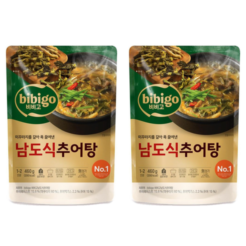 비비고 남도식 추어탕, 460g, 2개