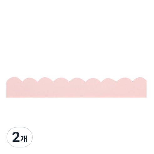 구름 선반 후크 라이트핑크, 핑크, 2개